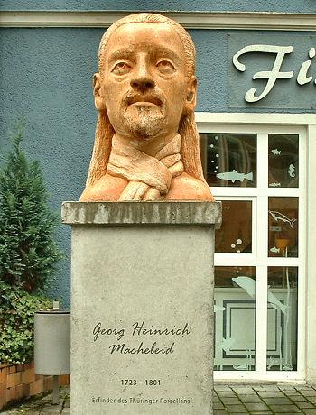 Georg Heinrich Macheleid-Stele in Rudolstadt